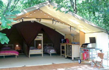 Tente lodge20775 Saint-Julien-en-Born - Landes - photo